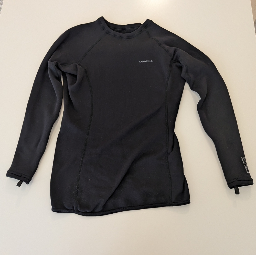 ONeill Thermo-X Long Sleeve Crew‎ Base Layer Top Black Large